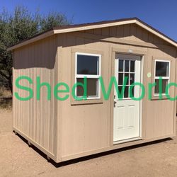 Used 10x12 Shed, SALE $5,900 Plus Tax Plus Delivery.