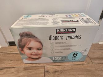 Kirkland size 6 diapers