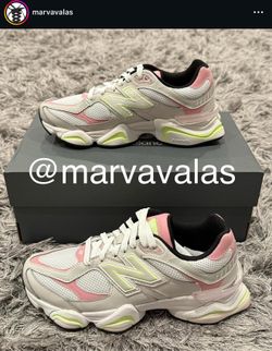New Balance 9060 Grey Matter Pink Taffy. Womens 7 / GS 5.5Y