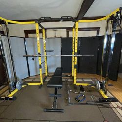 Power Rack with Cable Crossover 