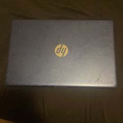 Blue Hp laptop 