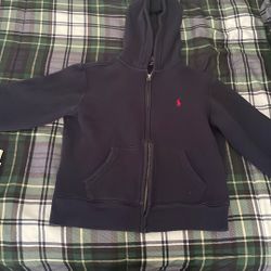 dark Blue Polo Jacket