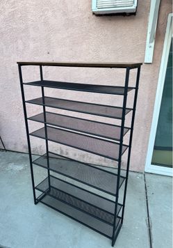 Rustic Shoe Rack