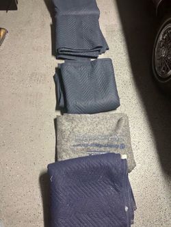 Lot Of 5 Moving Blankets