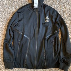 ADIDAS SPORTSWEAR TRACK TOP X JAMES BOND 007 JACKET Men’s Sz M “No Time To Die”