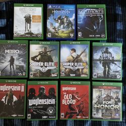 XBOX ONE/PS4 Video Games