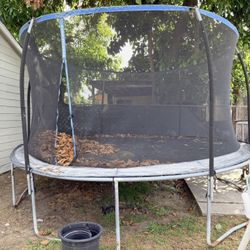 FREE Trampoline With Safety Net