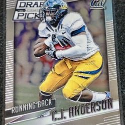 C.J. Anderson Collegiate Draft Picks Prizm 2015