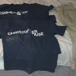 Lot of Christopher House Uniforms For Girl. Small Size 6 