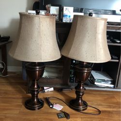 Pair Of Lamps