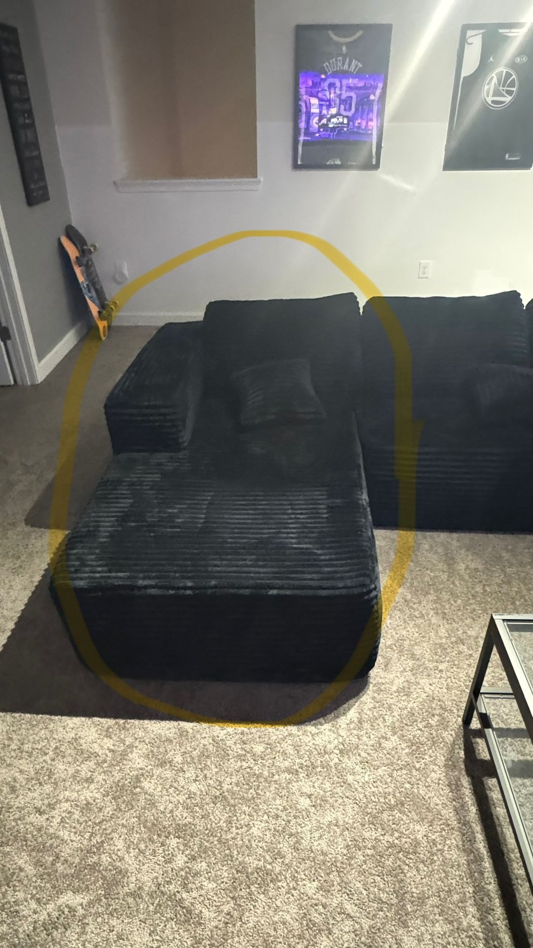 Black Wayfair Couch Only The Corner