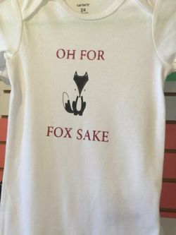 Custom baby onesies and tshirts