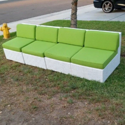 Green patio sofa sunbrella fabric high quality deep seating cushions sunbrella cushions patio furniture set brand new 🆕🚎🚚🆕