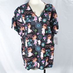NWT Disney Doc McStuffins Scrub Top Plus Size 3X Nurse Pediatrics Medical Vet
NWT
Disney