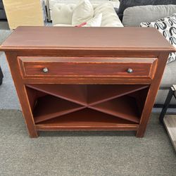 Accent Chest With  Wine Rack 