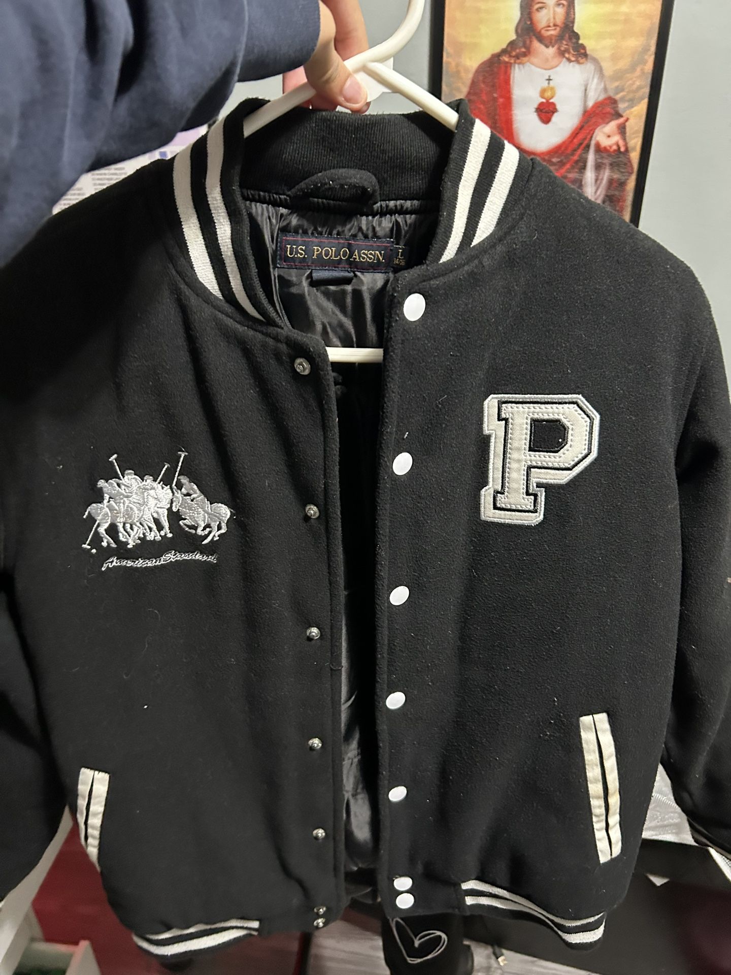 polo varsity jacket