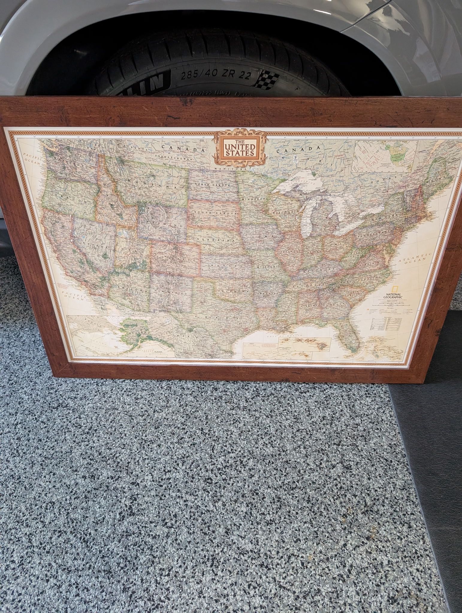 National Geographic Travel Map
