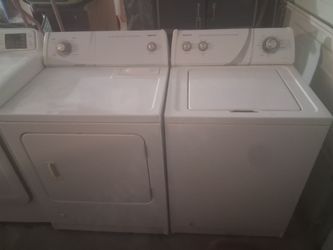 Admiral washer and Gas dryer Heavy Duty
