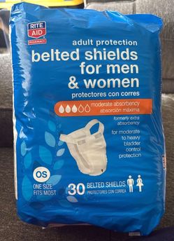 Brand New Rite Aid Adult Belted Shields - 30 ct (OS)
