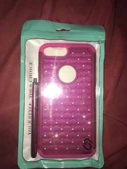 Brand new iPhone 7 case and pen