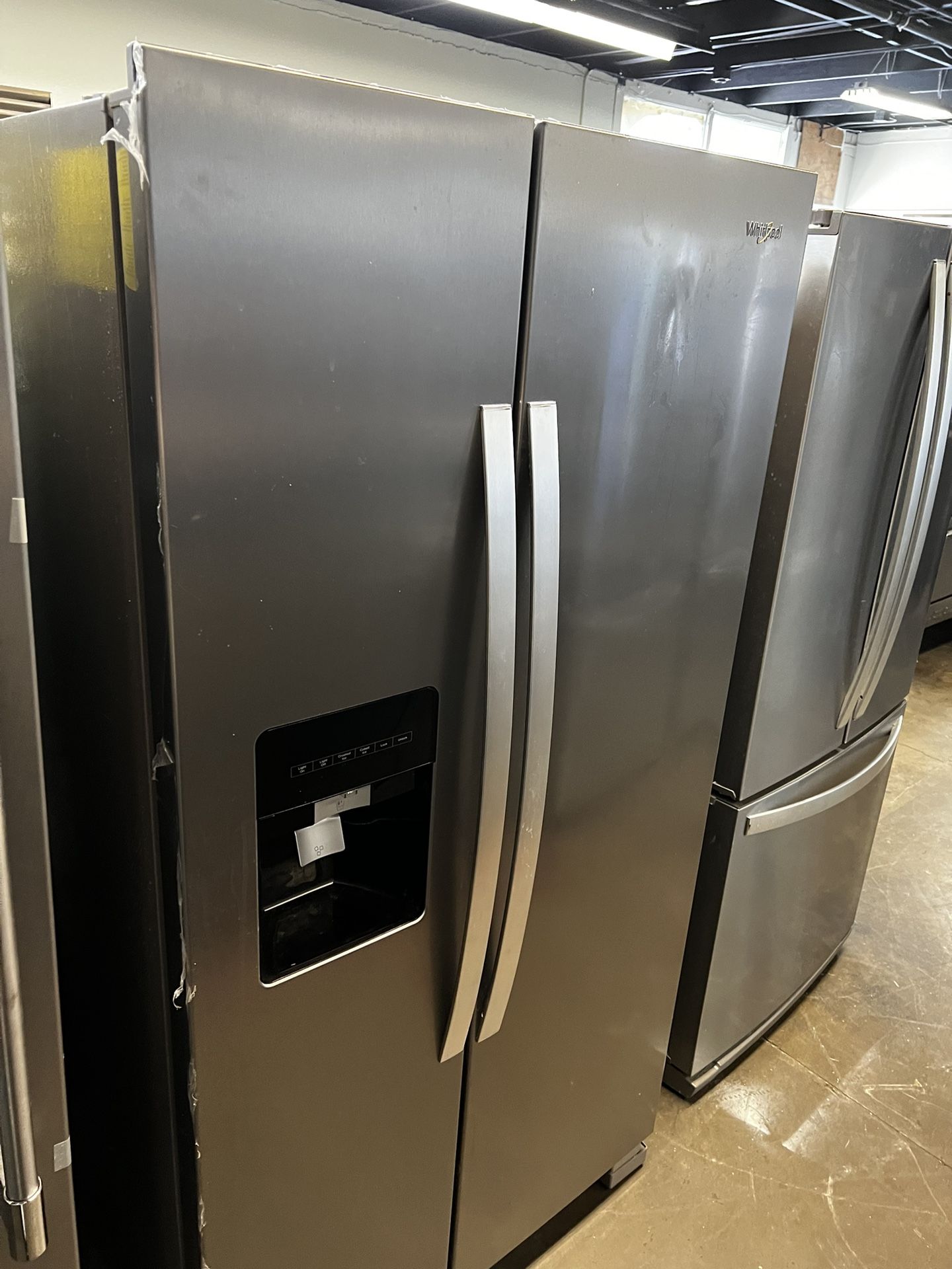 Whirlpool Stainless Steel Side By Side Refrigerator