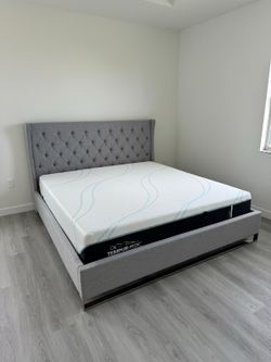 King bed frame