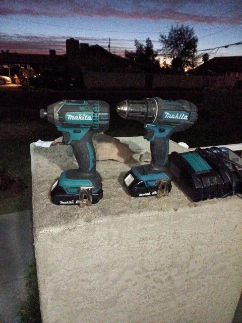 Makita 18v Drill & Impact Driver 