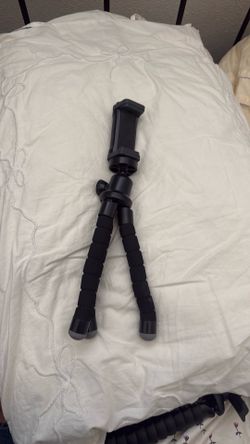 black tripod