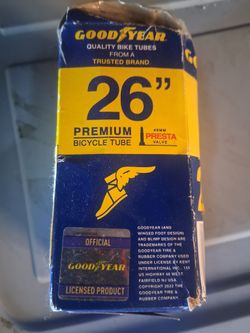 26" Bicycle Inner Tube. (Presta Valve)