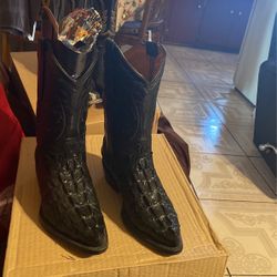 Cowboy Boots Size 23 In Mexico 4 1/2 In USA Botas