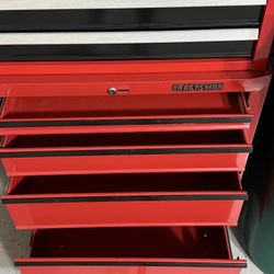 Craftsman 2-Piece Rolling Tool Chest & Cabinet - Excellent Condition