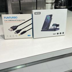 3in1 Fast Charge And 2in1 USB Charger 