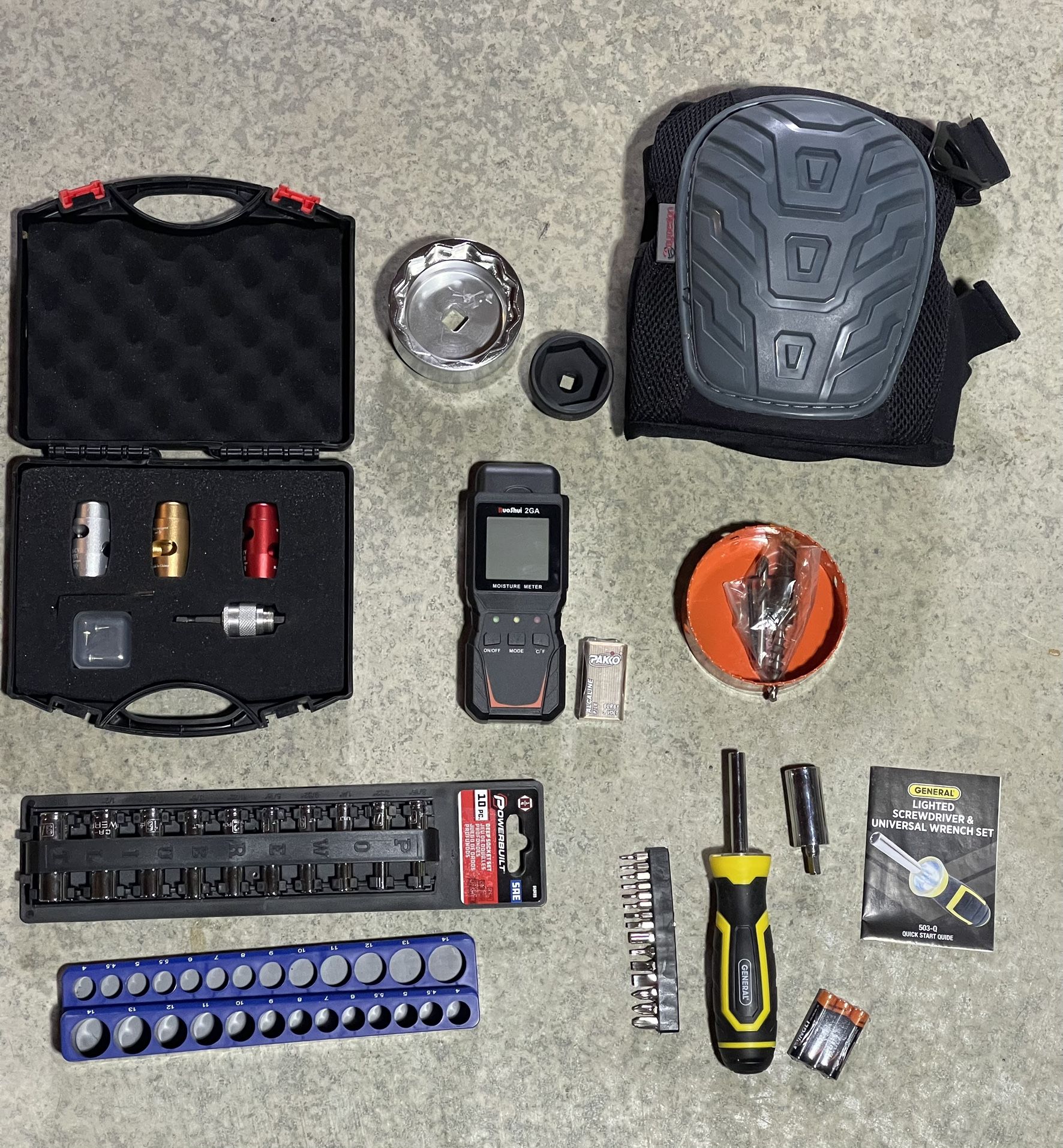 Collection Of New Tools-9 Items