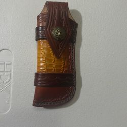 Knife Case Original Leather New Never Used 