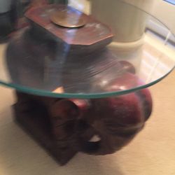 Elephant End Table