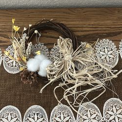 Small farmhouse wreath