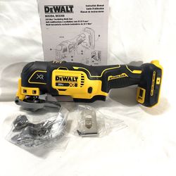 Brand New Dewalt Xr 20 V Brushless Three Speed Oscillating Multitool With Accessory. Retails for $199.