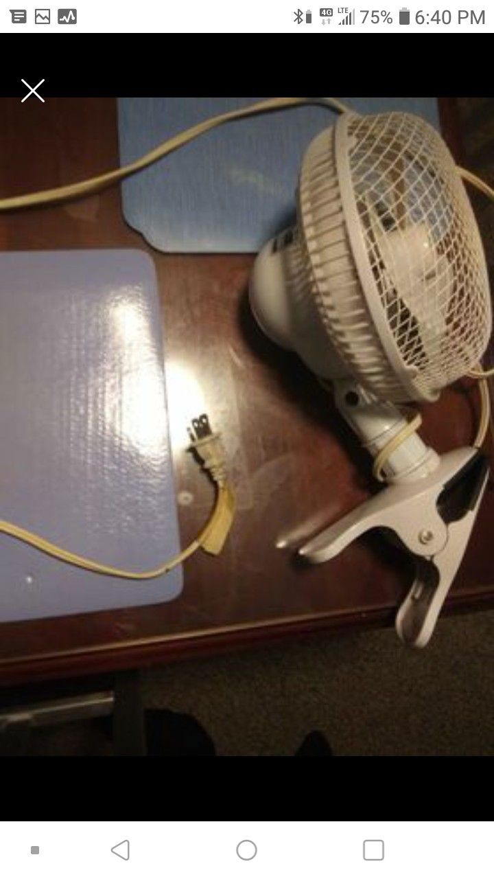 Electric Clip On Fan