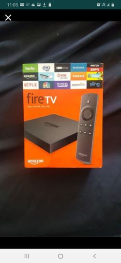 Amazon 4k UHD fire tv box(newest version) $85!