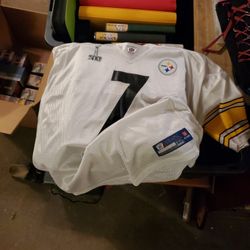 Ben Roethlisberger Jersey White Super Bowl XLV  2XL Steelers