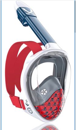 Kids full Face Snorkel Mask with Earplugs! Brand new! See all pics!