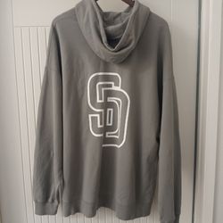 SD Pullover Hoodie Men's 2XL Grey