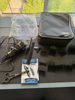 Wahl Deluxe Premium Haircutting & Touch Up Complete Hair and Trimming Kit Shaver 