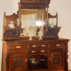 Antique Victorian Sideboard/Server