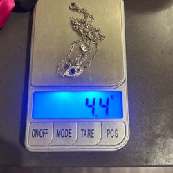 Silver Evil Eye Bracelet 