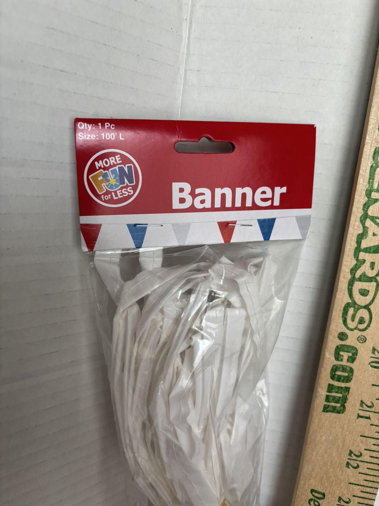 NEW! PLASTIC BANNER $10 EACH