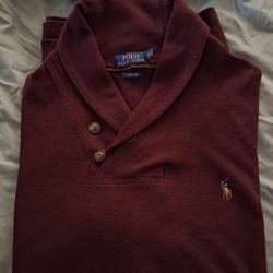 MEN'S SIZE: (XXL)       **RALPH LAUREN POLO: SHAW SWEATER** (•SUPER CLEAN •NO STAINS •9/10 CONDITION)  $70 O.B.O