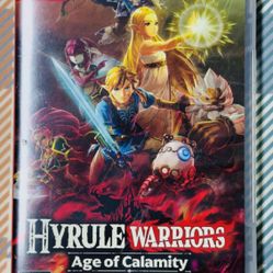Legend of Zelda Hyrule Warriors: Age of Calamity - Nintendo Switch Tested Clean