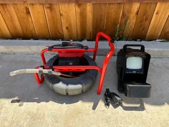 RIDGID Seesnake 100ft inspection Camera w/ monitor black & white image
