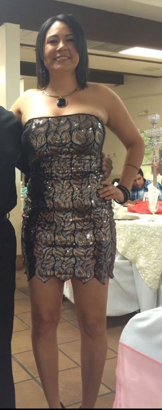 Bebe Sequin Dress